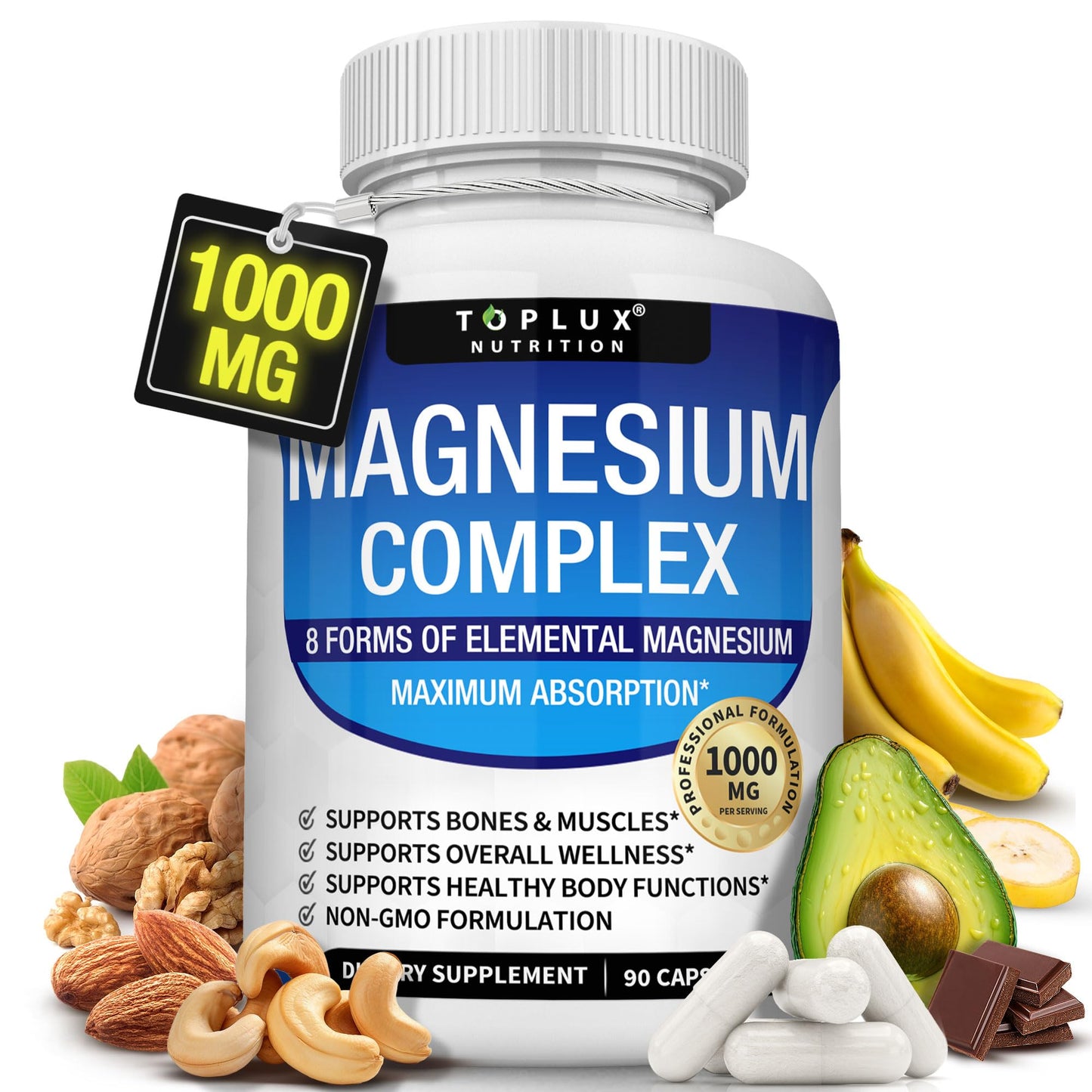 8-In-1 Magnesium Complex (90ct)