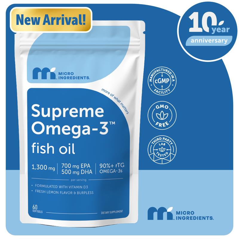 Supreme Omega-3 Fish Oil (60ct)