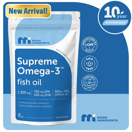 Supreme Omega-3 Fish Oil (60ct)