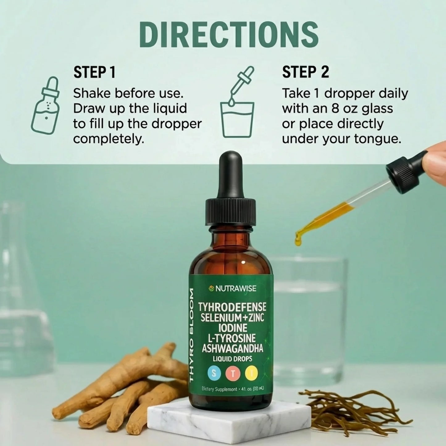 NutraWise ThyroDefense Drops for Hashimoto's
