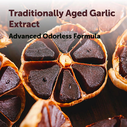 Aged Garlic Extract - 7500mg Odorless Softgels (30ct)
