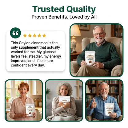 Ceylon Cinnamon 7200mg Equivalent with MCT Oil | Father's Day Sale