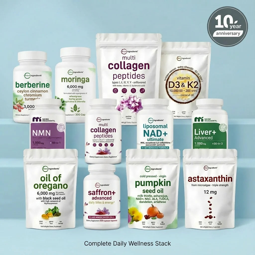 Complete Daily Wellness Bundle (Best Sellers 12-Pack) | BIGGEST Summer Sale