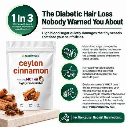 Ceylon-Zimt 7200 mg Äquivalent mit MCT-Öl