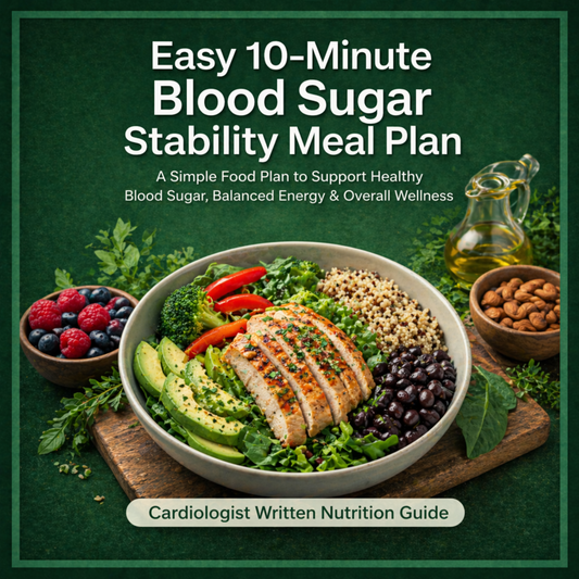 #1 Rated Holistic Blood Sugar Stability Meal Plan