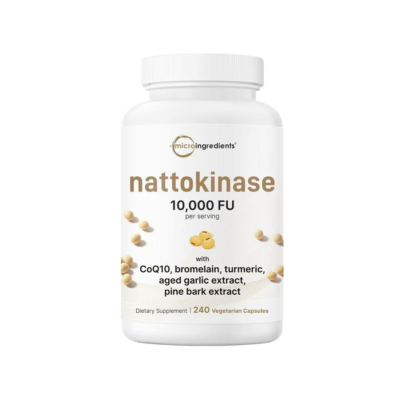 Nattokinase 10,000FU Complex, 90 Vegetarian Capsules