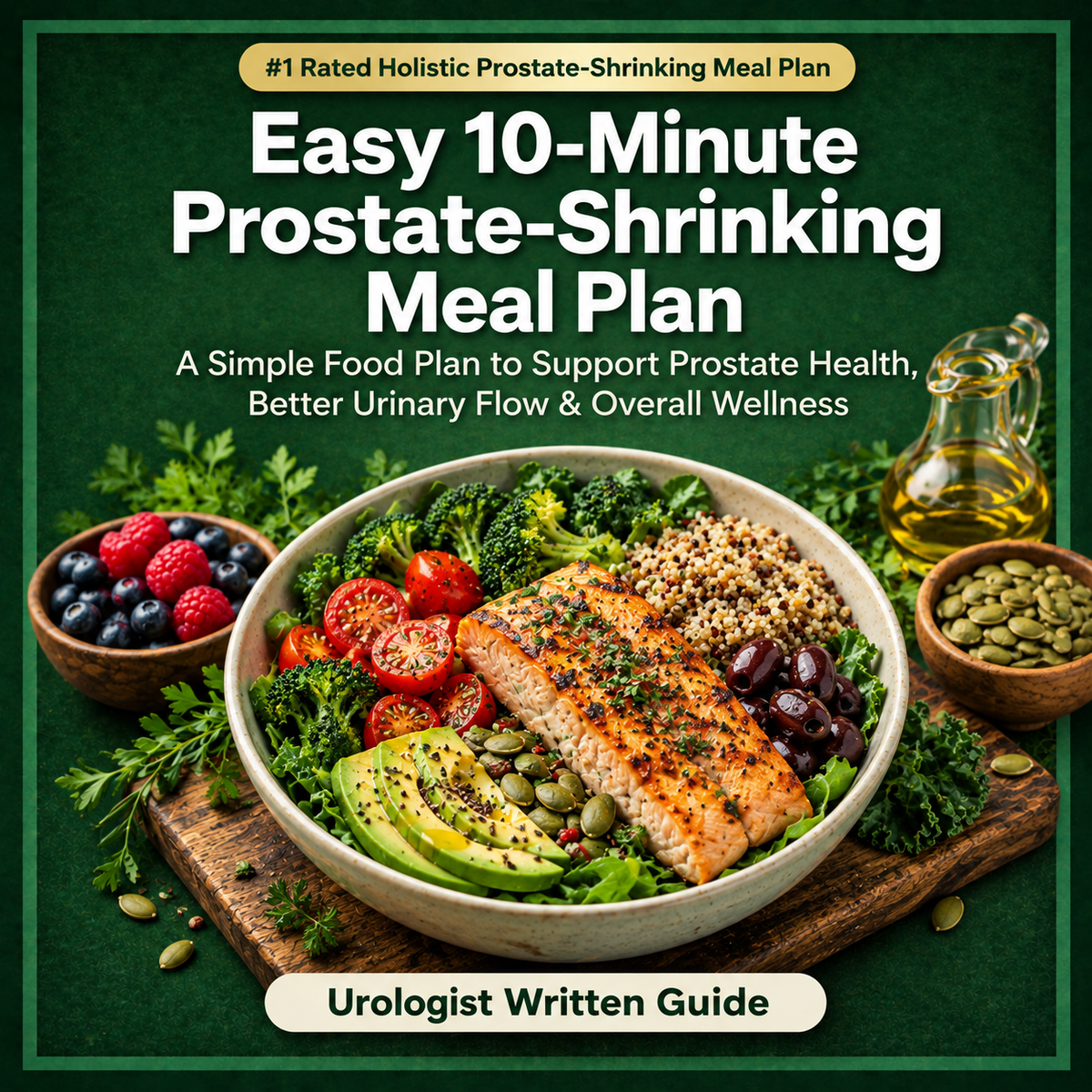 #1 Rated Holistic Prostate-Shrinking Meal Plan
