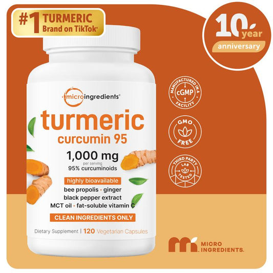 Turmeric Curcumin Capsules (120ct)